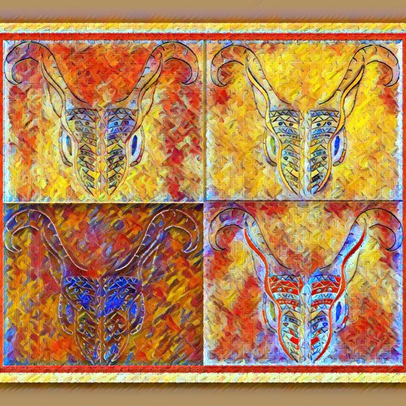 Demon Bunny 2 Art Print - Picture 11 of 15